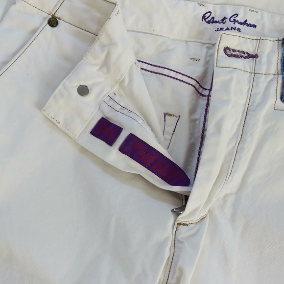 Men's Robert Graham Cotton Pants - Picture 4 of 6